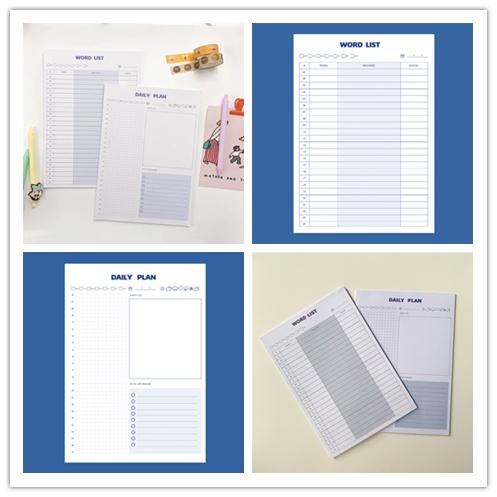 Sổ Ghi Chú 30 Tờ B5 Đơn Giản Cho Học Sinh/Nhân Viên Văn Phòng