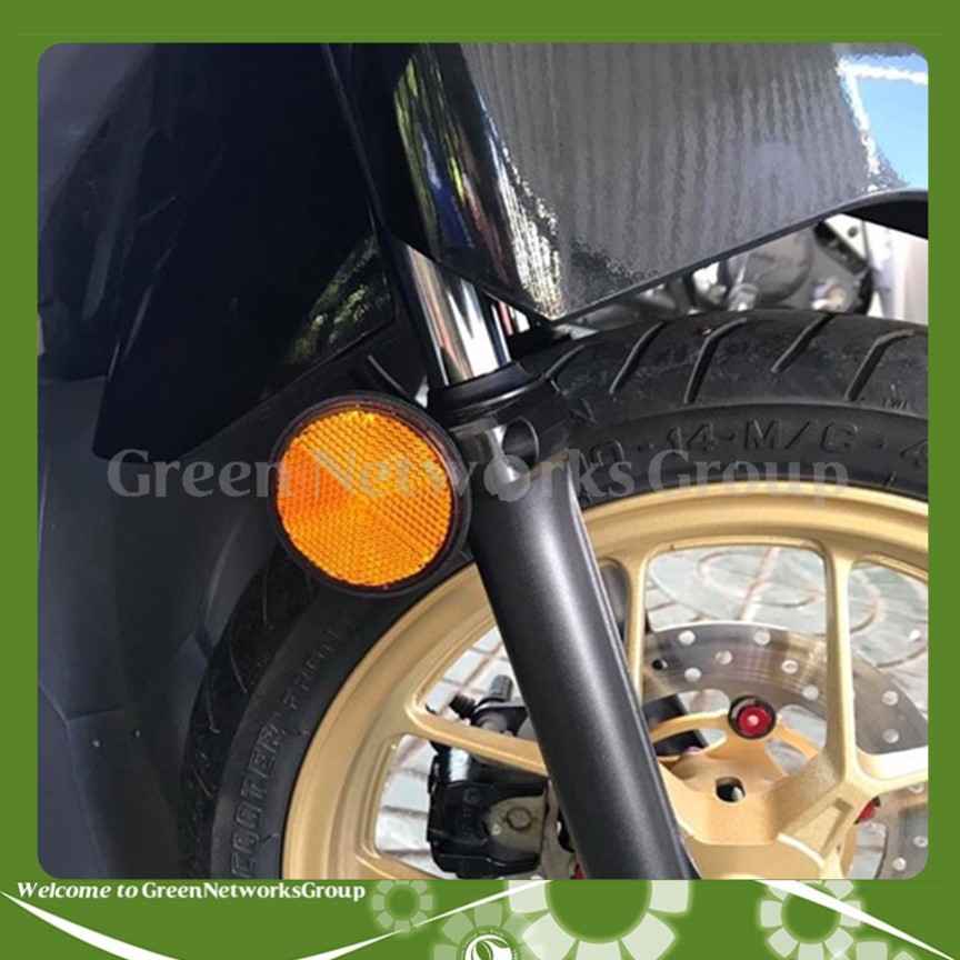 Bộ mắt mèo phản quang gắn phuộc xe Greennetworks