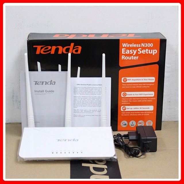 Bộ phát Wifi Tenda F3 Chính Hãng - Bảo hành 36 Tháng