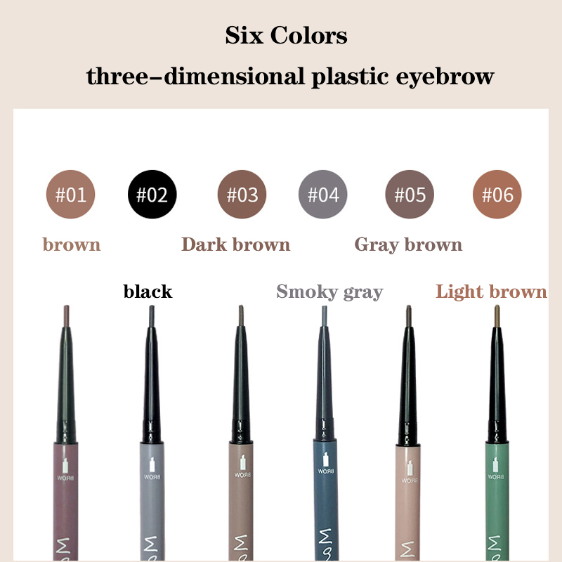 [Hàng mới về] Chì kẻ lông mày hai đầu siêu mịn chống thấm nước lâu trôi phù hợp cho người mới tập trang điểm | BigBuy360 - bigbuy360.vn