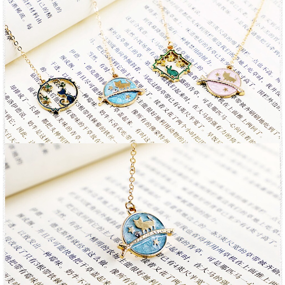 Dụng cụ đánh dấu trang sách hình chiếc lá phong cách retro