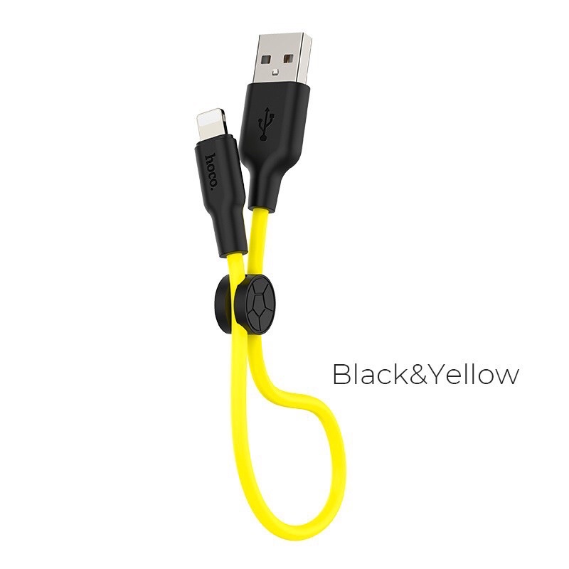 ✅CÁP NGẮN HOCO X21 plus 25 Cm IP/Dây silicon mền dẻo chống gẫy,chống cháy-