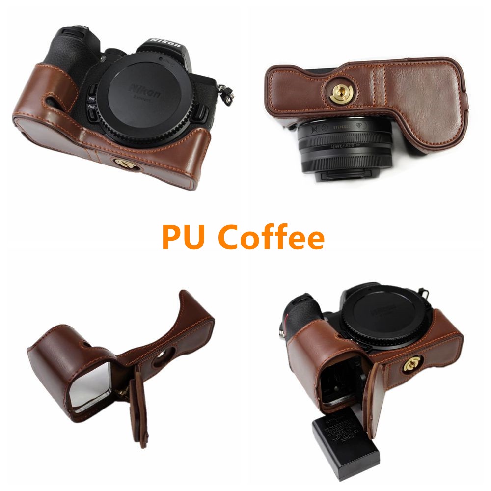 Túi Da PU Đựng Máy Ảnh Nikon Z 50 Z50