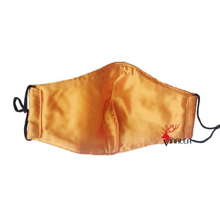Khẩu trang lụa phối ren cao cấp