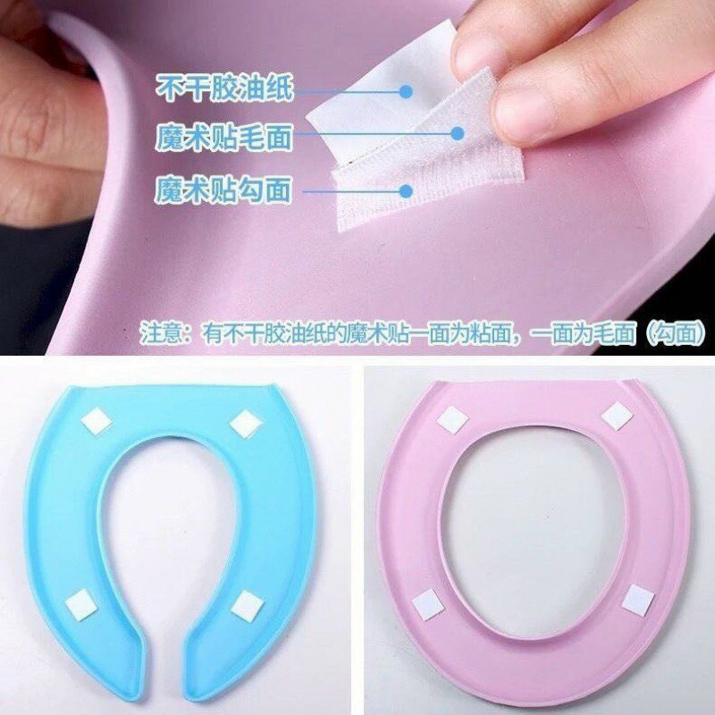 Lót bồn cầu xốp chống thấm nước