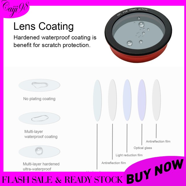 Bộ Lọc Ống Kính Cho Máy Ảnh Dji Osmo