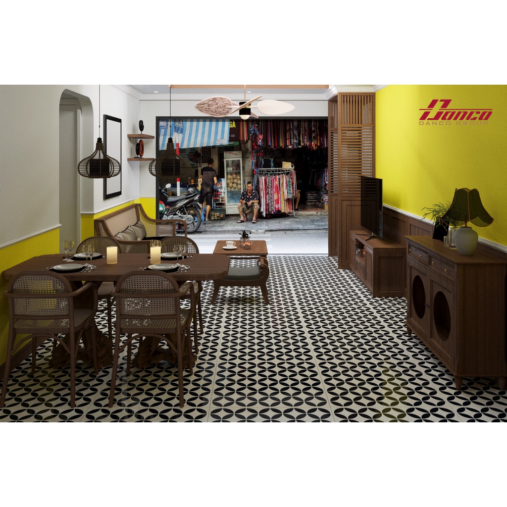 Gạch lát nền cao cấp Catalan 60x60 6201