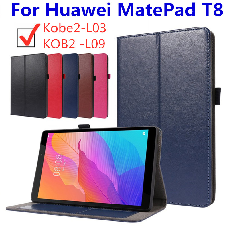 Bao Da Bảo Vệ Cho Máy Tính Bảng Huawei Matepad T8 Kobe2-L03 Kob2-L09