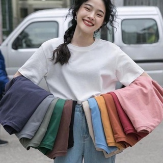 Áo thun nữ DORIA trơn cộc tay dáng basic