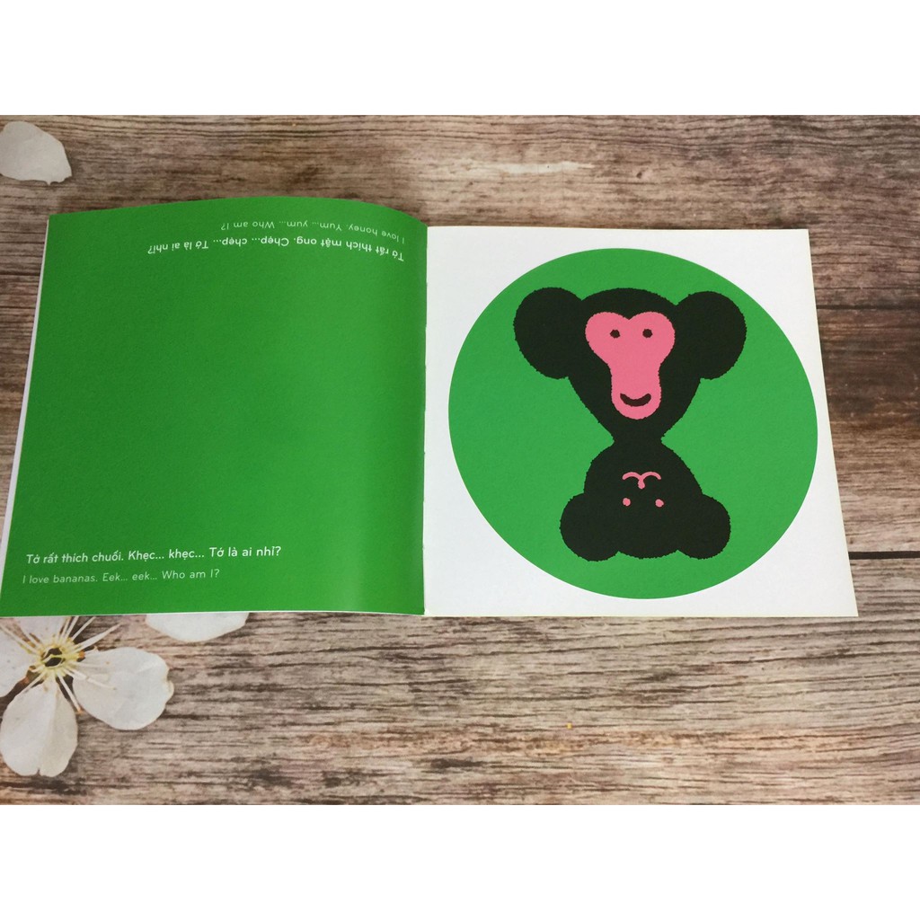 Sách Ehon song ngữ Việt Anh - Đây là ai - Đây là cái gì (bộ 2 cuốn) | BigBuy360 - bigbuy360.vn