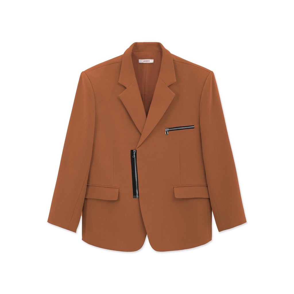 [Mã FASHIONMALLT4 giảm 15% đơn 150k] Áo Blazer AODEC O2 Zip Đen