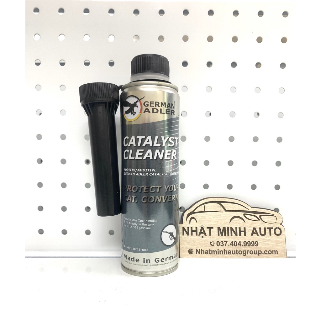 VỆ SINH BỘ LỌC KHÍ THẢI MÁY XĂNG CATALYST CLEANER GERMAN ADLER