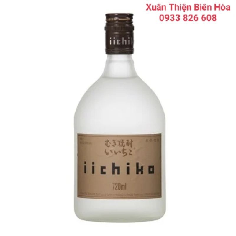 Vỏ chai rượu thủy tinh iichico Nhật Bản dung tích 720ml