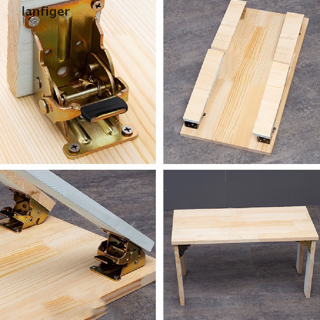 Bản Lề Gấp Tự Khóa 90 Độ Chuyên Dụng Cho Đồ Nội Thất