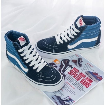 Giày Sneaker Nam, Giày Vans [Real] SK8 màu xanh Navy cho nam nữ
