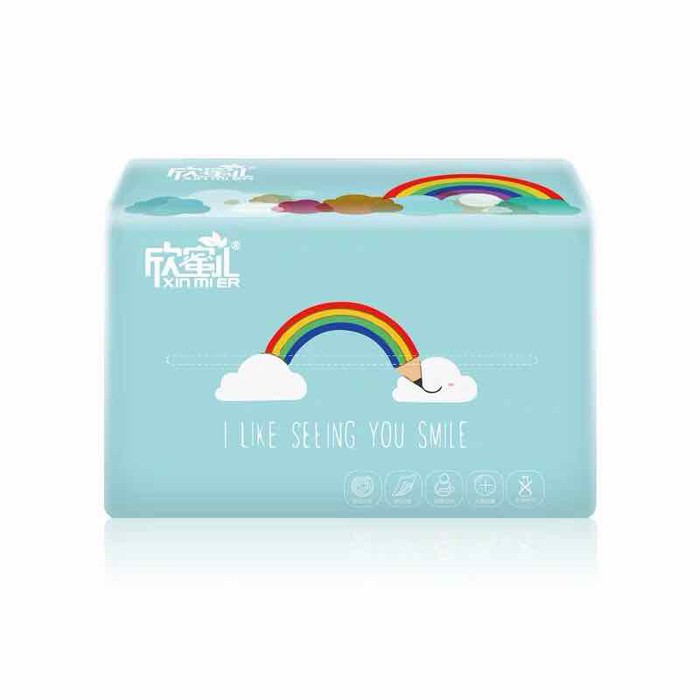 Thùng 30 gói giấy ăn cầu vồng siêu dai