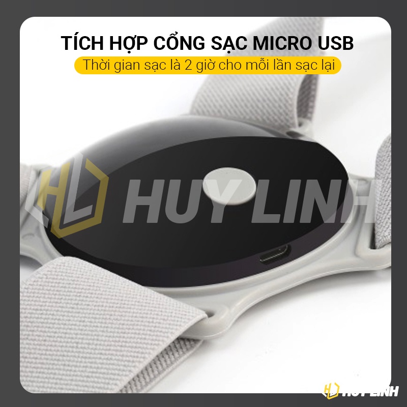 Đai định hình chống gù lưng chống cận cho bé Intelligent Induction Appliance J3000 - Có cảnh báo rung ngồi sai tư thế