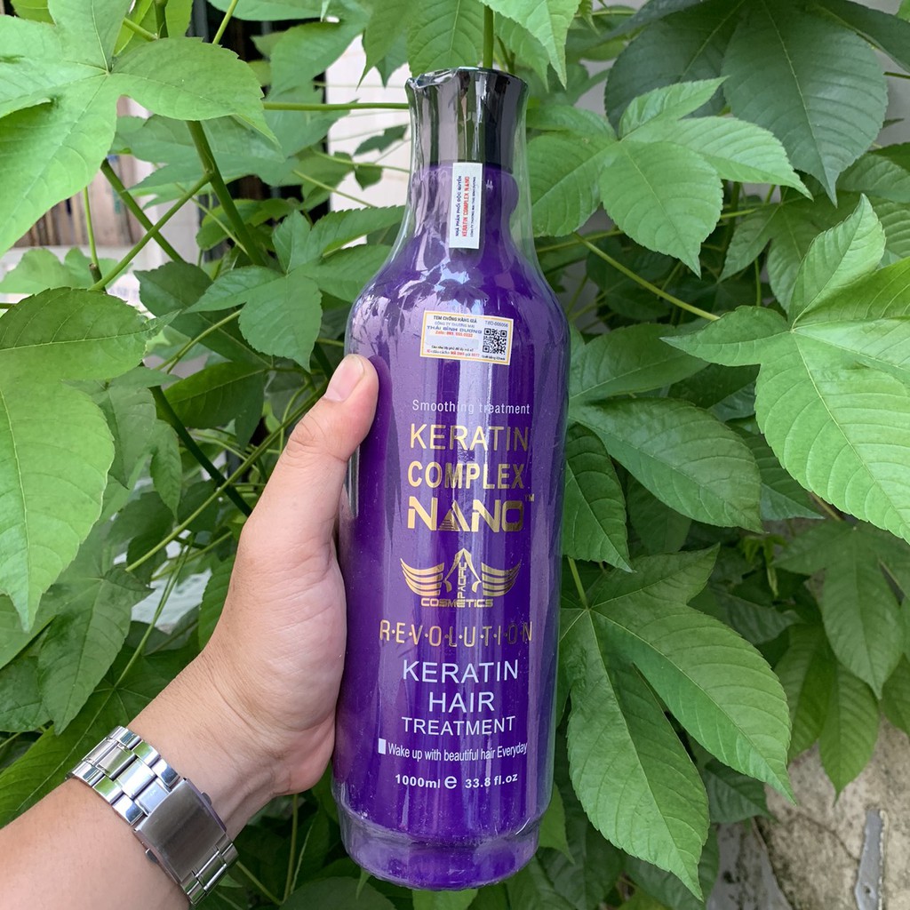 Keratin Complex Nano Smoothing Treatment phục hồi làm thẳng tóc 1000ml ( New 2019)