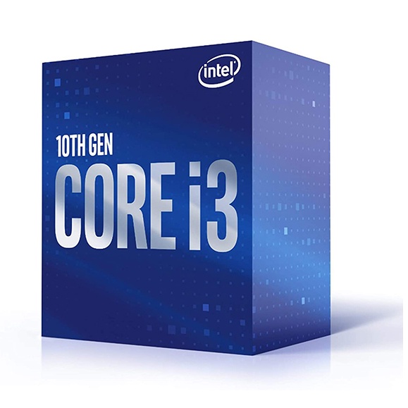 CPU Intel Core i3 10100F (4 nhân 8 luồng, 6MB Cache, 65W)