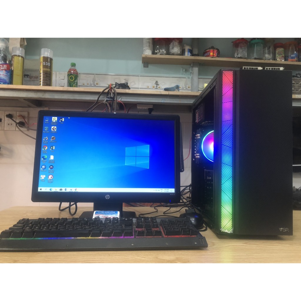 [Mã ELMS5TR giảm 5% đơn 5TR] Bộ máy tính bàn chơi game LOL, FIFA, pc chơi game giá rẻ i5 3470, ssd 120g, gt730 | BigBuy360 - bigbuy360.vn