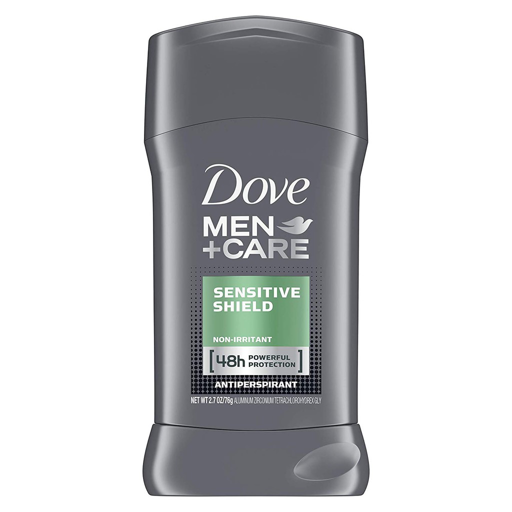 Lăn sáp khử mùi nam cho da nhạy cảm Dove Men+Care Antiperspirant Stick Sensitive Shield 76g (Mỹ)