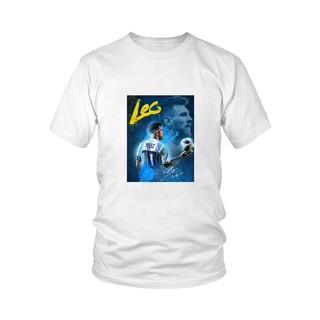 Áo thun thời trang Unisex in hình cầu thủ Messi Mẫu 6 (Đủ màu)