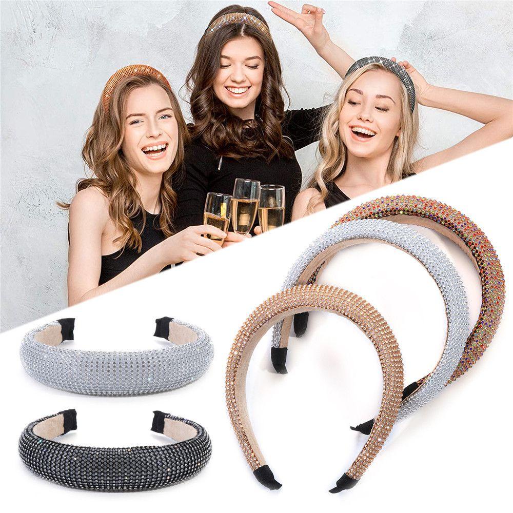 Băng Đô Đội Đầu Hình Vương Miện Có Đệm Mút Dành Cho Tiệc TùngBăng Đô Cài Tóc Cho Nữ