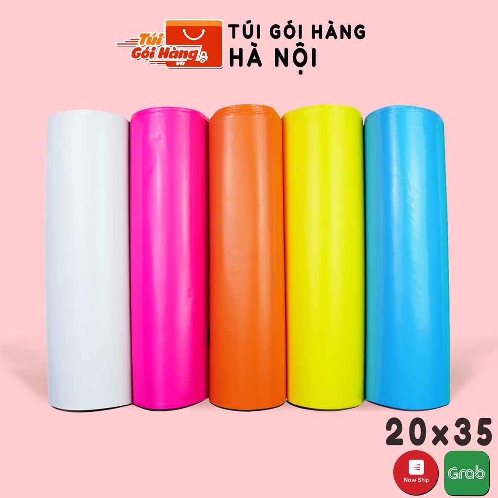 Túi gói hàng niêm phong 20x35 TUIGOIHANG cuộn 100 cái có keo niêm phong