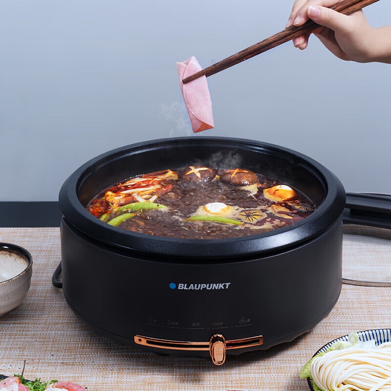 Nồi Lẩu Điện BLAUPUNKT 4L cho gia đình Nồi đa năng xào rán nấu canh
