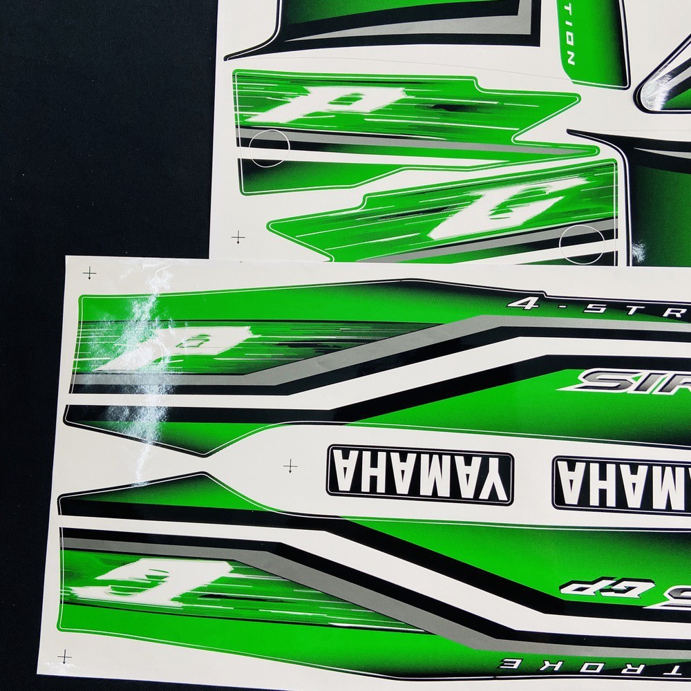 [CỰC RẺ]  BỘ TEM 3 LỚP MẪU ZIN HÀNG CAO CẤP CHO SIRIUS 110 PHIÊN BẢN GP KHÔNG FI SIÊU BỀN