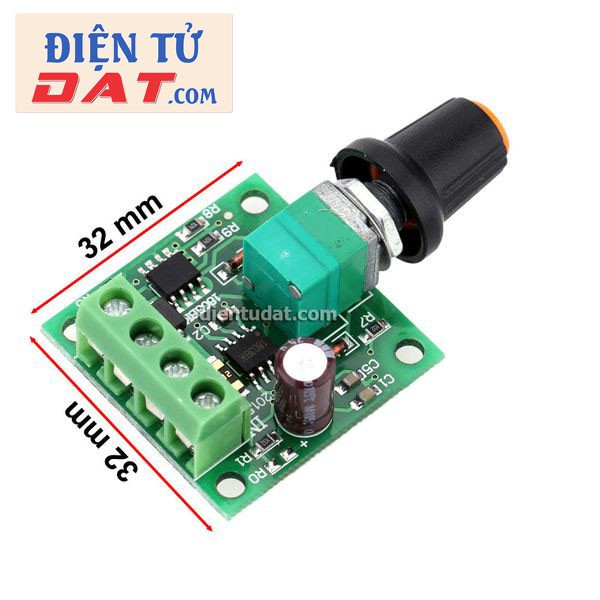 Mạch điều khiển motor PWM 2A - 1.8V/3V/5V/6V/12V