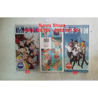 Hộp Postcard hình nhóm nhạc BTS nhiều mẫu (cập nhật thường xuyên)