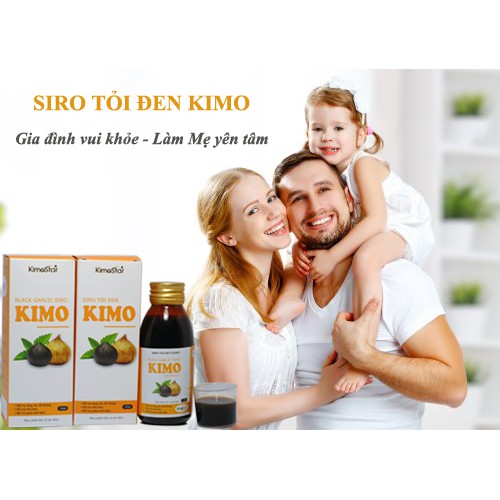 Siro tỏi đen tăng cường sức đề kháng