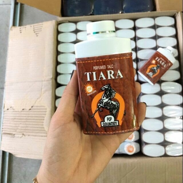 Phấn rôm Ngựa TIARA Pop Country Thái Lan 50gr