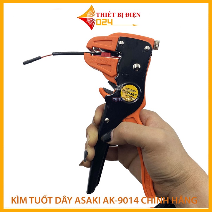 Kìm Tuốt Dây Ngang Asaki 9104