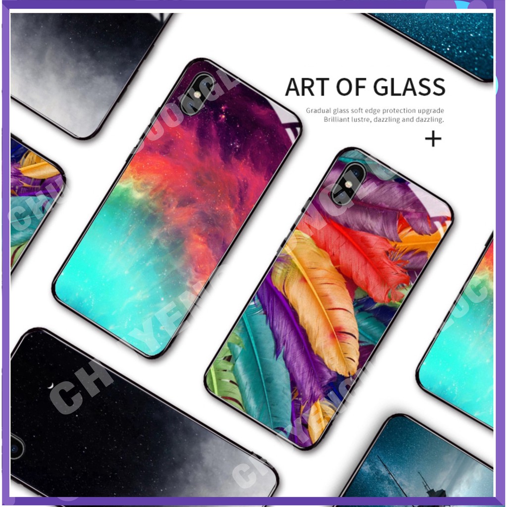 Ốp điện thoại kính cường lực hiệu ứng đẹp cho SAMSUNG NOTE 10/PLUS/LITE