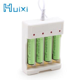 Bộ sạc pin đầu nối USB PR DC5V 1A 1.2V 4 chỗ lắp pin AA/AAA