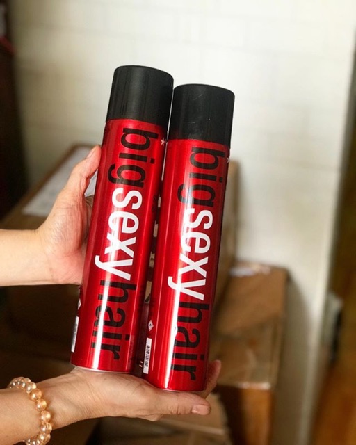 Xịt làm phồng và giữ nếp tóc 🌟🌟 SEXY HAIR Big Sexy Hair Spray & Play  Volumizing Hairspray🌟🌟 | Shopee Việt Nam