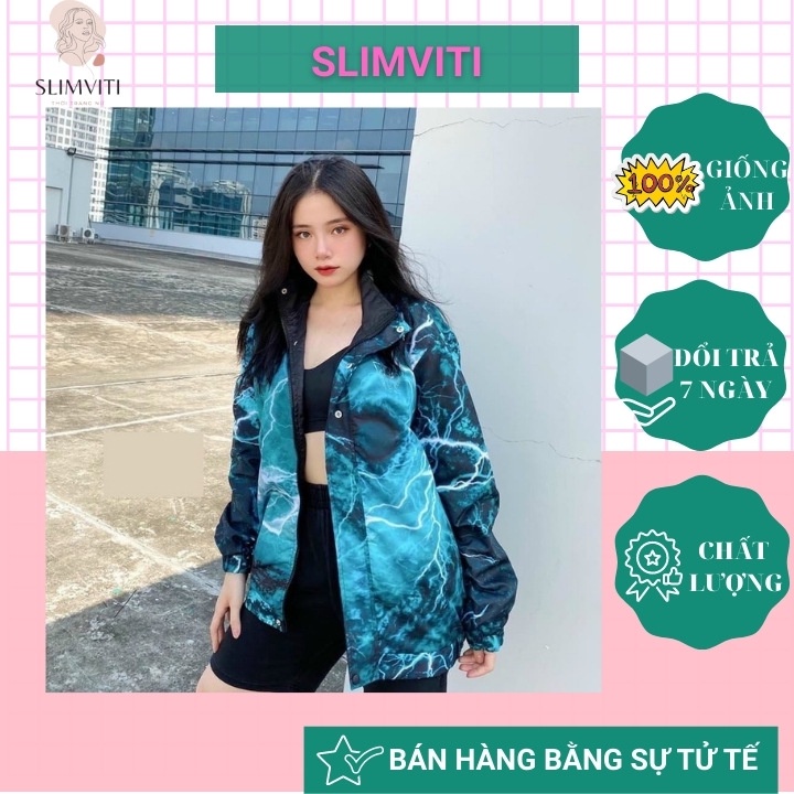 Áo khoác nam nữ đẹp form rộng mùa đông SLIMVITI KD05 | BigBuy360 - bigbuy360.vn