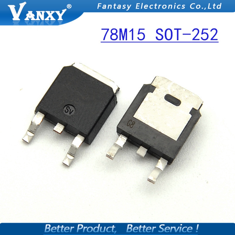 Set 10 Linh Kiện Bán Dẫn 78m15 To-252-2 15v L78M15Cdt L78M15 To-252 | BigBuy360 - bigbuy360.vn
