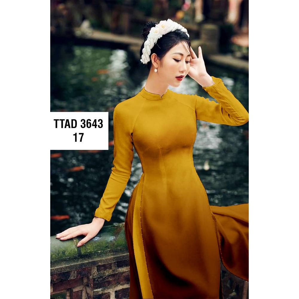 VẢI MAY ÁO DÀI IN KỸ THUẬT SỐ MÀU SẮC OMBRE