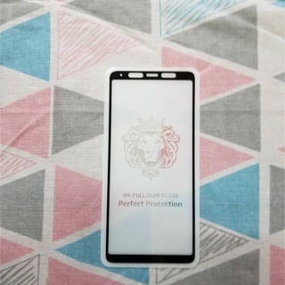 Kính sư tử full keo samsung a8 star