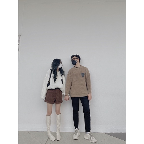 Áo len trái tim chất len siêu đỉnh by samhyewear | BigBuy360 - bigbuy360.vn