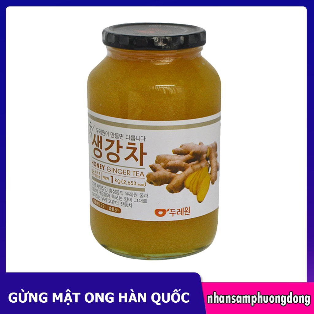 Trà mật ong gừng Dooraewon Hàn Quốc 1kg