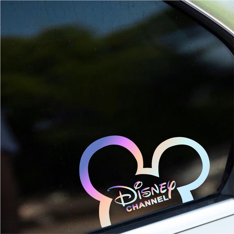 Disney P-a457.Miếng Dán Phản Quang Hình Chuột Mickey Trang Trí Thân Xe Hơi