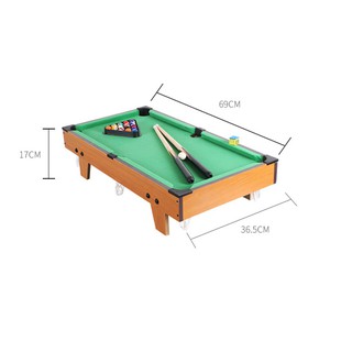 Bàn bida mini gỗ KT 69x37x17cm
