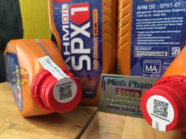Nhớt AHM SPX1_ 1,2 lít  chính hãng Honda Indonesia