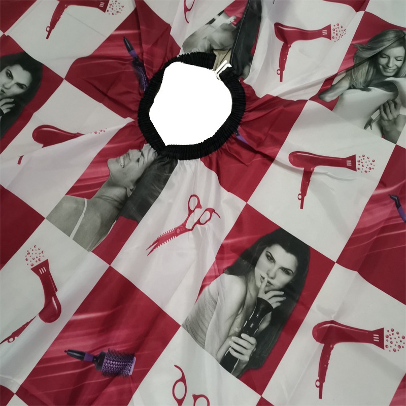 Áo choàng cắt tóc nam nư NK2 kích thước 140x160 bản to