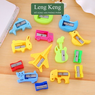 Gọt bút chì văn phòng phẩm Leng Keng kiểu dáng hoạt hình dễ thương G63