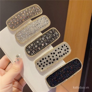 Kẹp tóc đính đá đơn giản phong cách Hàn Quốc dành cho nữ
